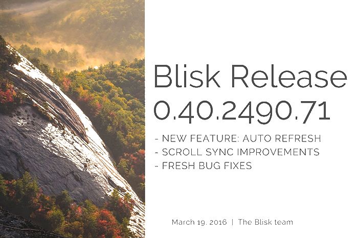 Blisk release 0.40.2490.71