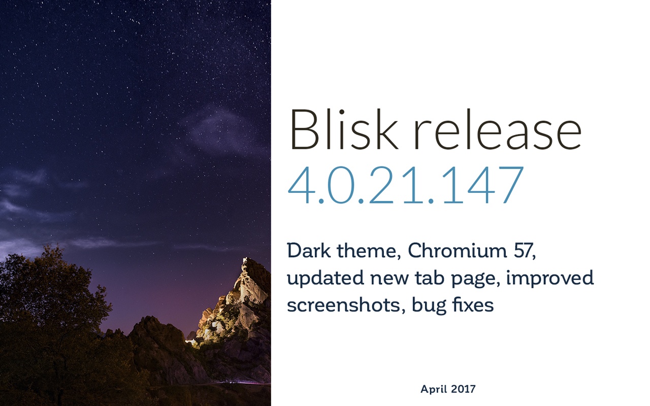 Blisk release 4.0.21.147