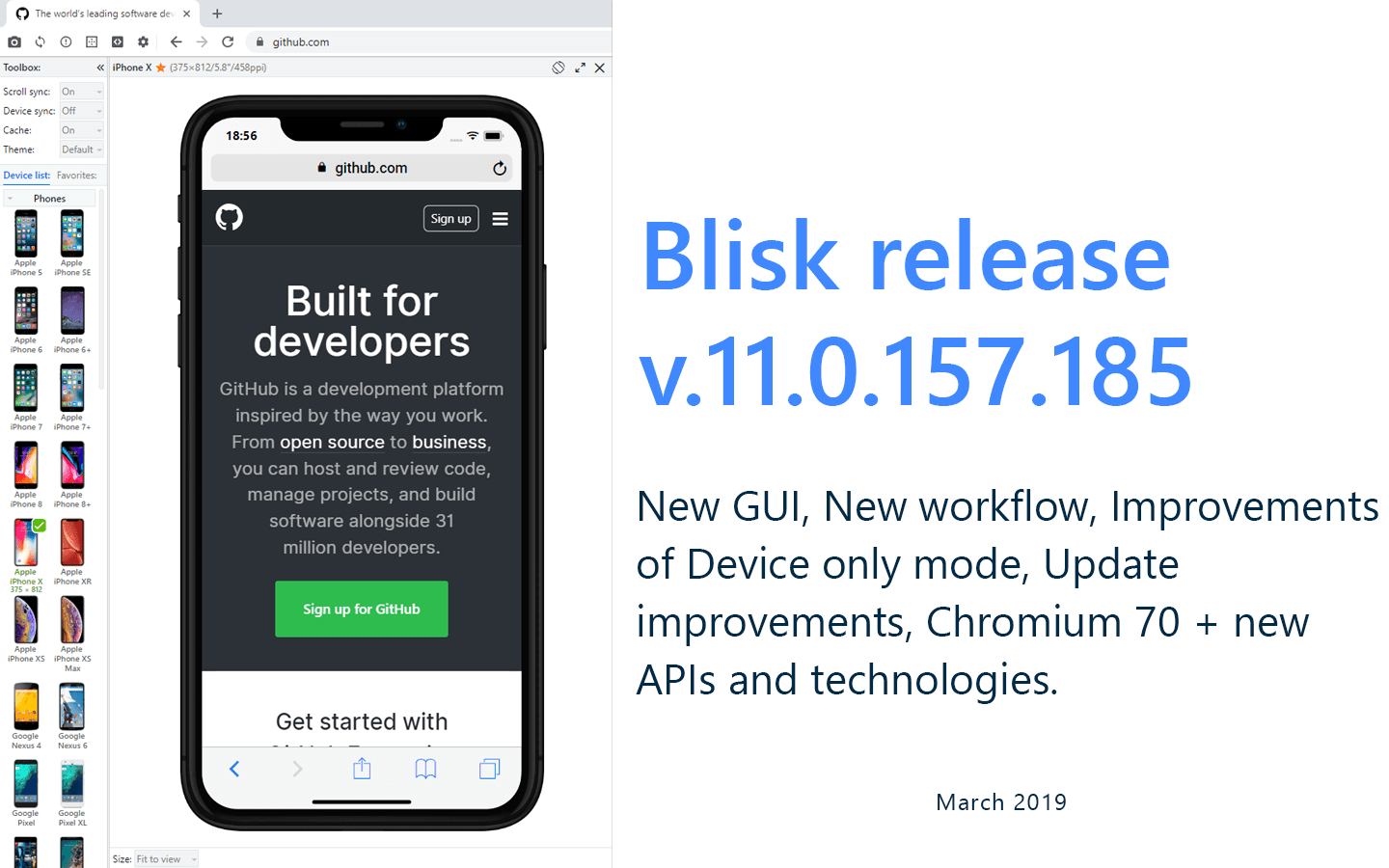Blisk release 11.0.157.185