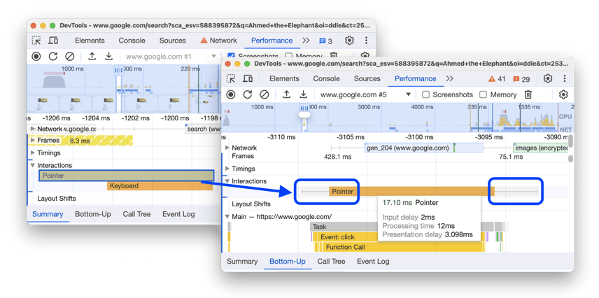 Enhanced Interactions track